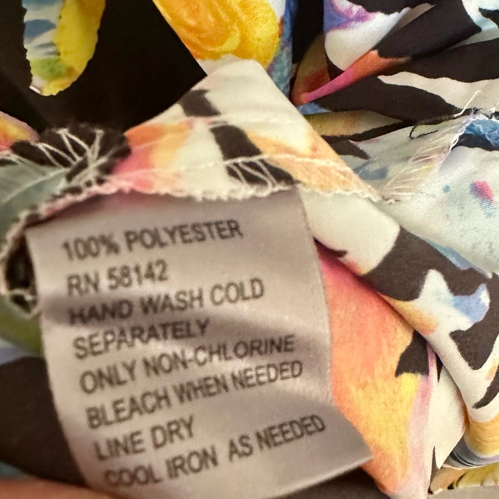 NWT!! Muse Printed Tropical Romper in Women’s size 14 - Picture 5 of 7